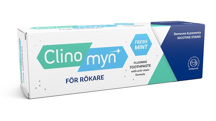 Clinomyn tandkräm för rökare
