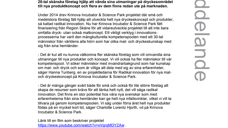 Mångkulturell experimentverkstad föder nya produktkoncept – nu får fler företag chansen
