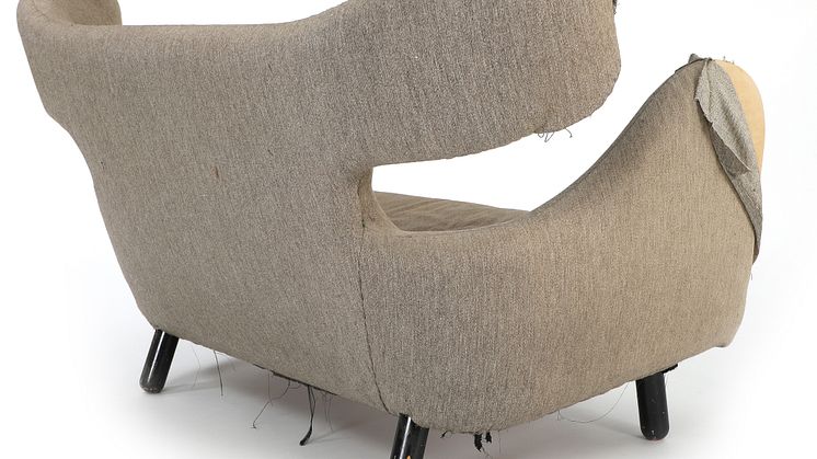 Finn Juhls sofa ved indlevering