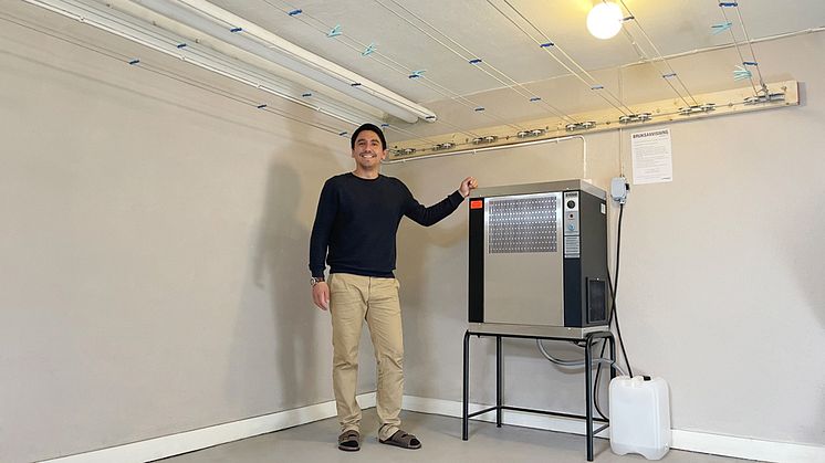 Brf Skatan rustade upp torkrummet och reducerade torktiden med 20h