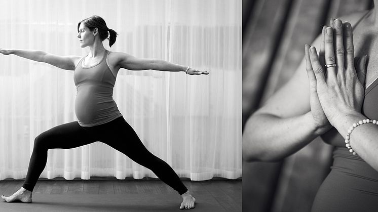 Ett bubblande yoga-community for gravida och mammor