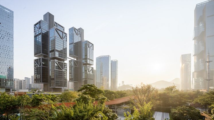 Sky City with urban context