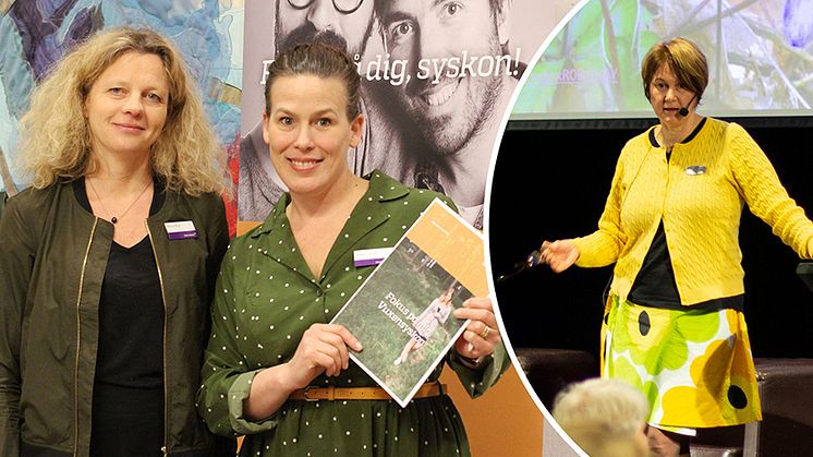 Maria Blad, Rakel Lornér och Monica Albinsson föreläste under anhörigdagen. 