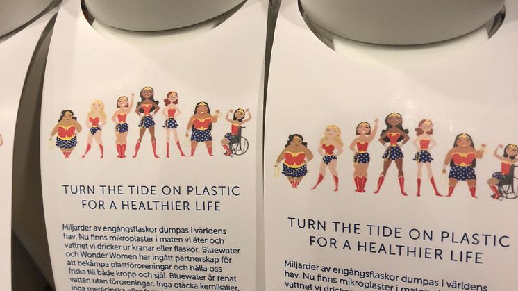 Bluewater water bottles help turn the tide on plastic pollution while also delivering pure water to help fight conference fatigue