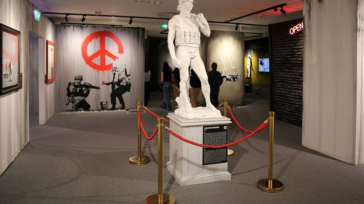 Ausstellung "House of Banksy" in Leipzig