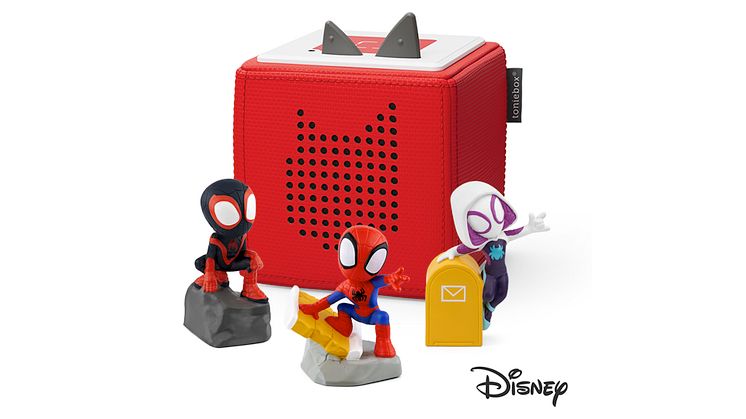 tonies® begrüßt Marvels „Spidey und seine Super-Freunde“ auf der Toniebox