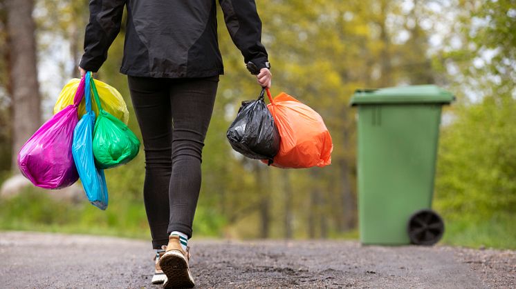 Svarta påsen är ny i färgsorteringsfamiljen.
