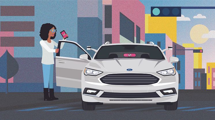 A Ford és a Lyft együttműködése elősegíti az önvezető autók terjedését