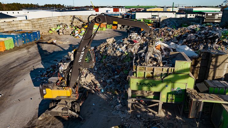 Bara Volvo på Sortera Recycling:  ’’Det handlar om trygghet och kvalitet’’