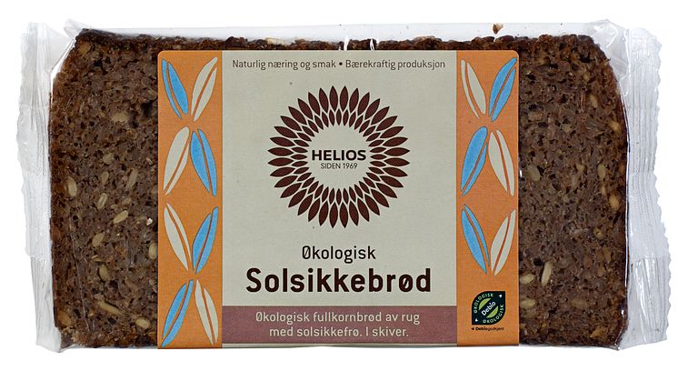 Helios solsikkebrød skiver økologisk 500 g