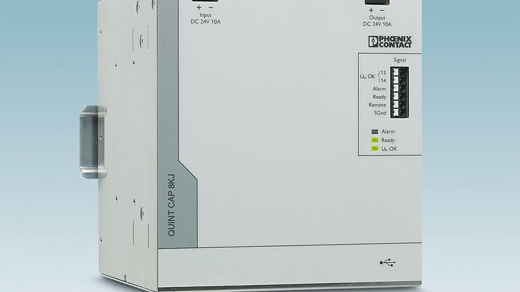 Buffer modules bridge cyclical failures lasting up to 30 seconds