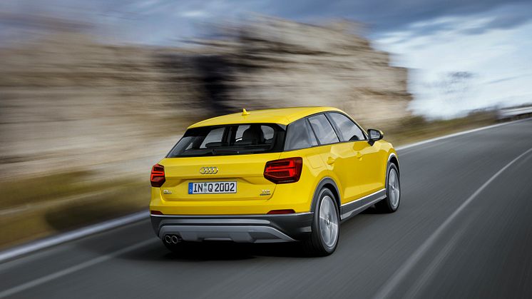 Audi Q2 (Vegas gul)