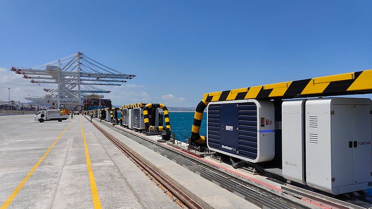 Cavotec MoorMaster NxG units at AMP Terminals MedPort Tangier