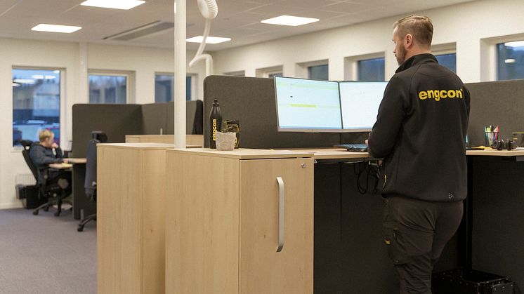 Engconin uudet toimistotilat Strömsundissa, Ruotsissa
