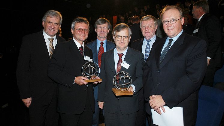 Pristagare 2003: Hans Eek och Wolfgang Feist