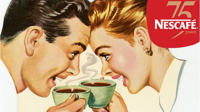 Nu firar Nestlé 75 års jubileum av innovationen Nescafé 