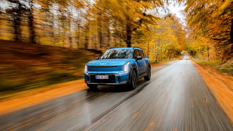 Kia EV9 – fuldelektrisk SUV med plads til hele familien til en sensationel pris