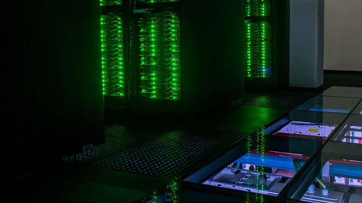 A view inside MareNostrum 5. 