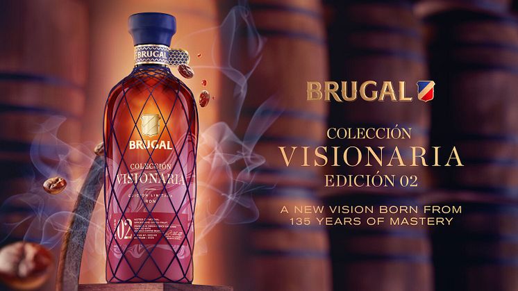Vidareutvecklingen av Brugals banbrytande aromatiska fatrostnings-teknik, Colección Visionaria Edición 02, Coffee, är inspirerad av den högt uppskattade arabica-kaffebönan och utlovar en känsla av gemenskap och värme genom varje sipp.