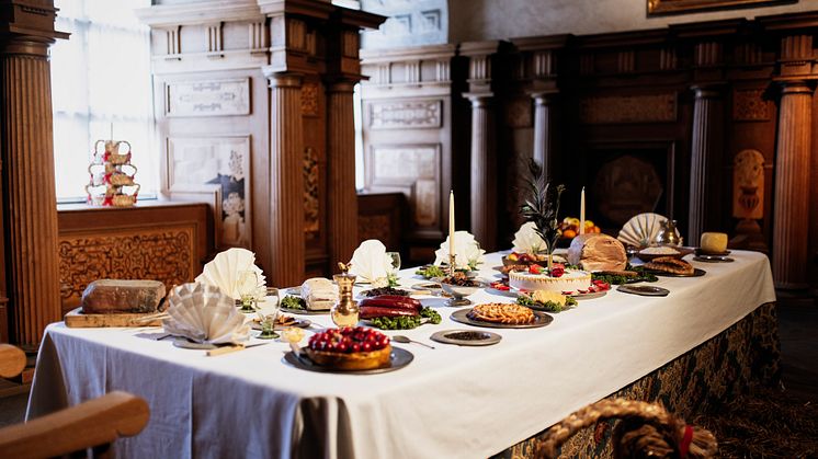 Kalmar Slott_julbord Rutsalen