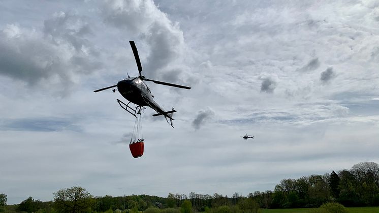 Ytterligare två helikoptrar i beredskap