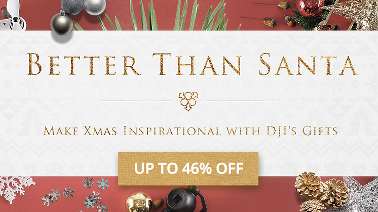 DJI Launches Xmas Promotion