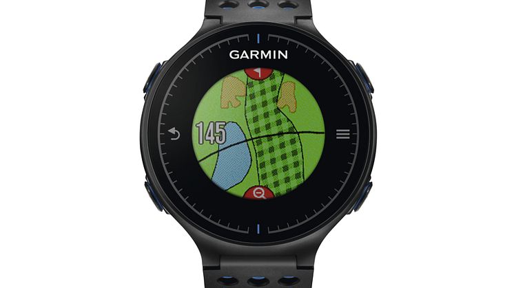 Garmin® presenterar Approach™ S5 En golfklocka med CourseView och pekskärm
