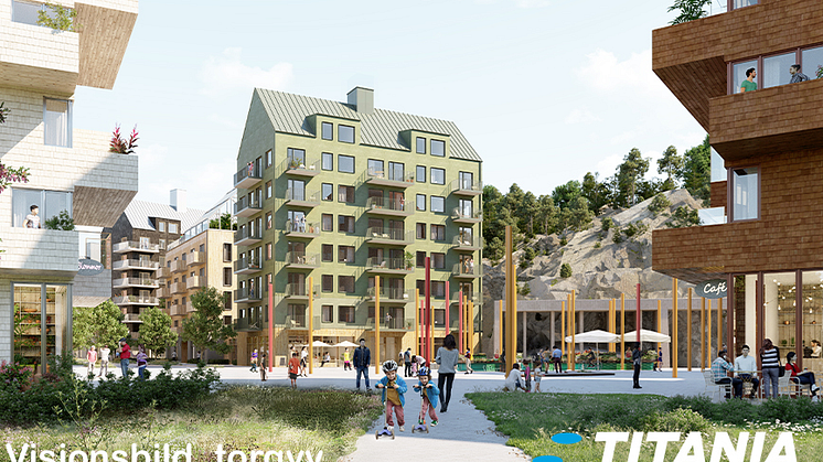 Titania och Huge Bostäder utvecklar 500 bostäder vid Masmo tunnelbanestation