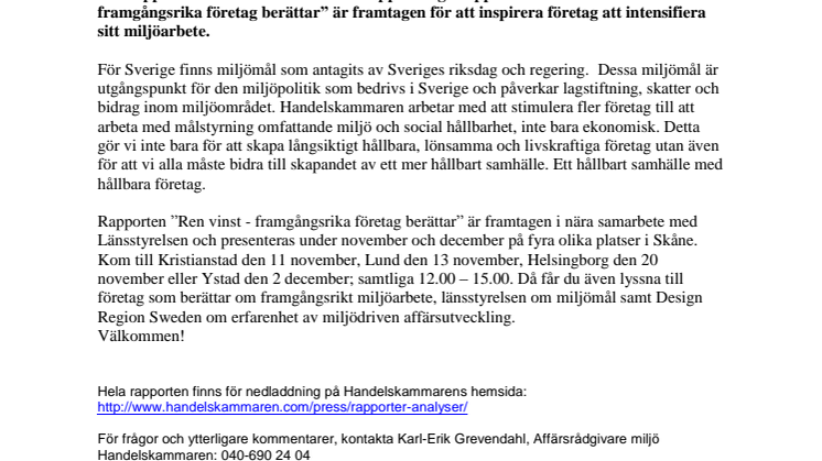 Ny rapport: Inspiration för hållbara företag