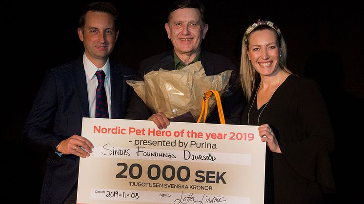 Sindys Foundlings Djurstöd från Göteborg är årets djurhjälte!
