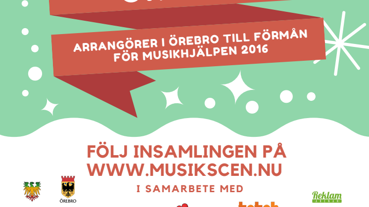 Poster Musikscen Örebro