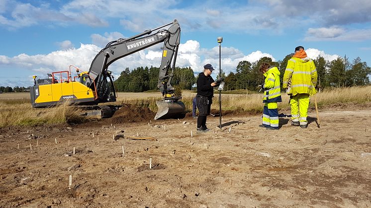 Arkeologiska undersökningar nu även i Ekeby