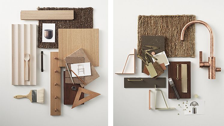 Marbodal & Lotta Agaton visar hur material och färger matchas bäst