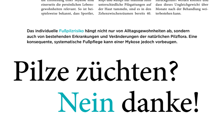 Pilze züchten? Nein danke!