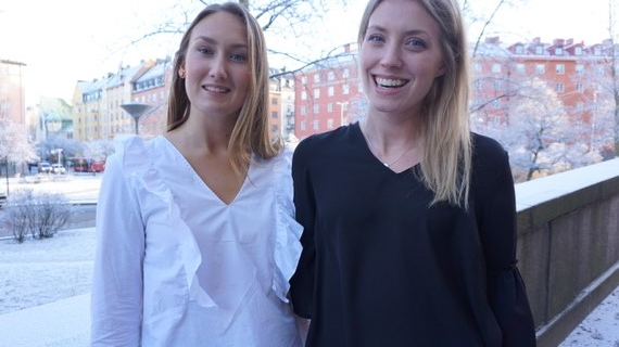 Linnea Eriksson och Therese Svensk