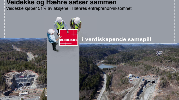 Presentasjon: Veidekke og Hæhre satser sammen