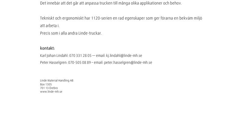 Nyhet från World of Material Handling - 20 modeller skjutstativtruckar