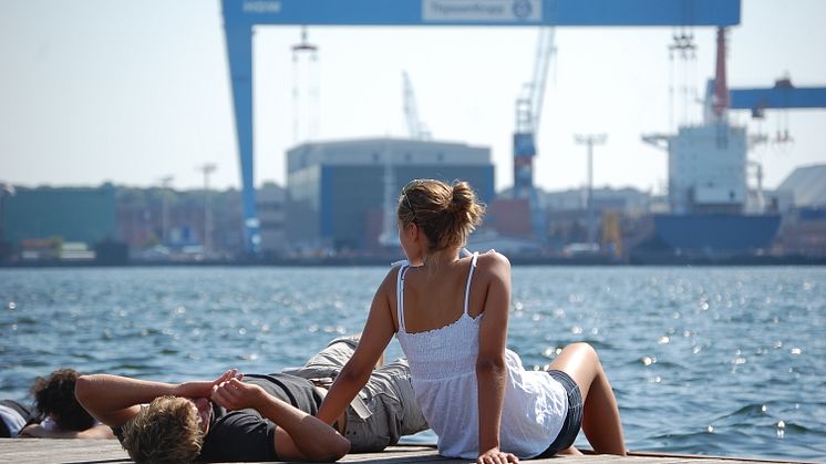In Kiel fühlen sich Gäste und Einheimische gleichermaßen wohl