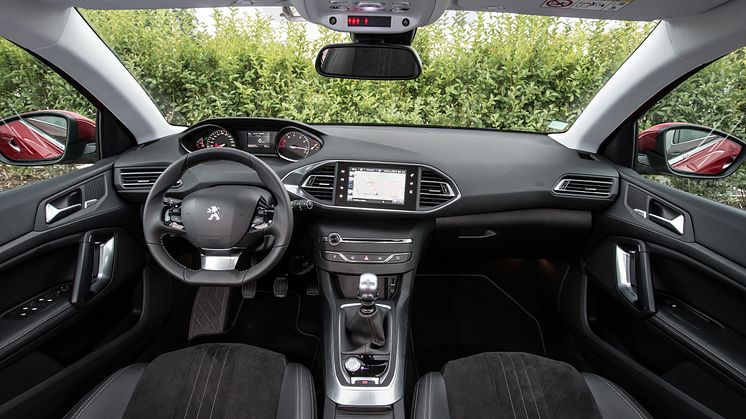 Sverigepremiär nya Peugeot 308_interiör