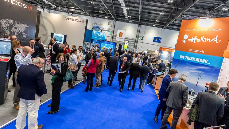 Picture taken at the 2018 edition, which proved to be one of the best attended Oceanology International events in its 50 year history