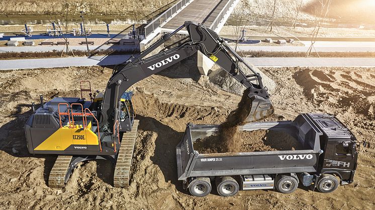 Volvo EC250E Hybrid