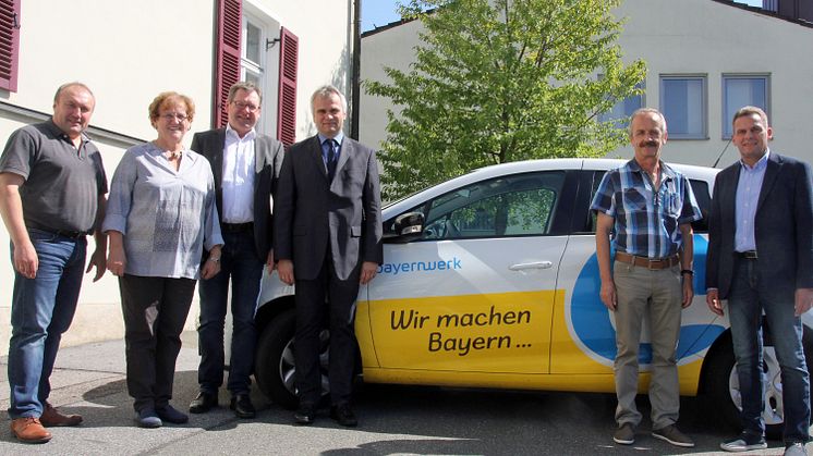 VG Oberviechtach testet E-Auto