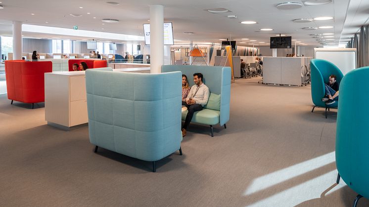 3Huset, mötessoffor och fokusfåtöljer