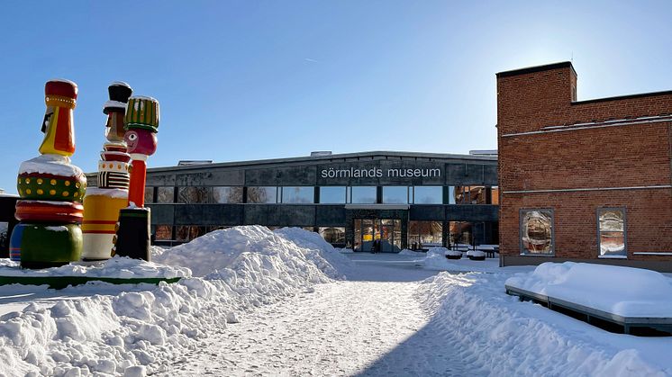 Vy över museiparken där det kommer vara sportlovsaktiviteter vecka 8.