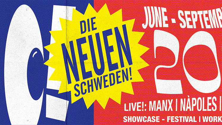 Nápoles, MANX och Spunsugar till Die  Neuen  Schweden 2021 i Berlin