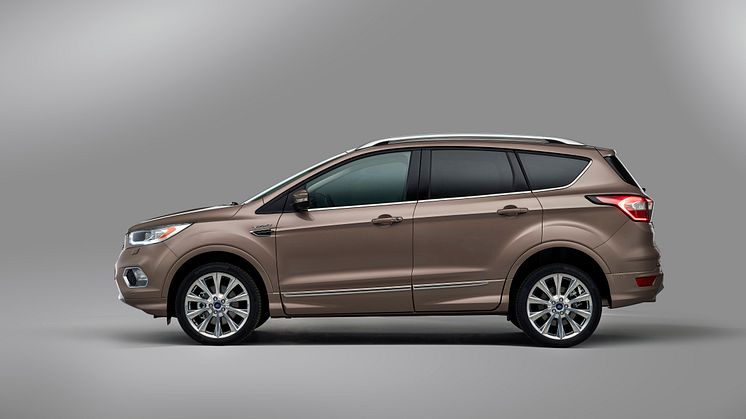 Bemutatkozik a sorozatgyártásra kész Ford Kuga Vignale. A Ford Vignale termék- és fogyasztói élmény egy exkluzív kivitelű SUV-modellel gazdagodik