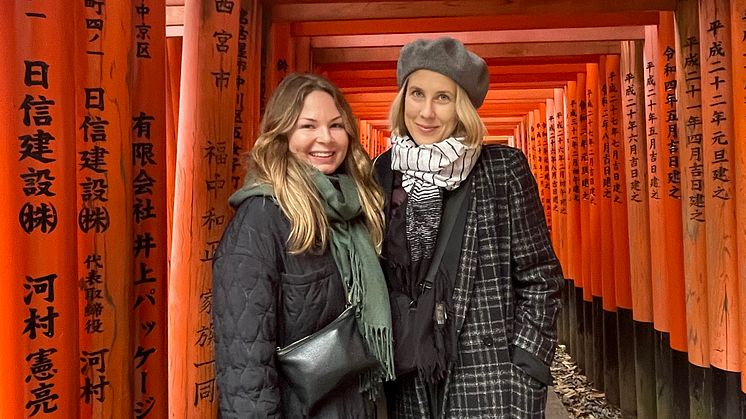 Maja Pinter och Caroline Lövqvist