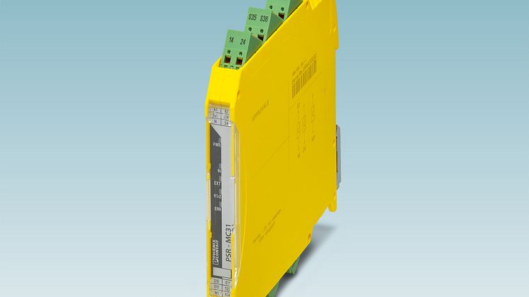 ​  Sikkerhedsrelæ med solid state udgang