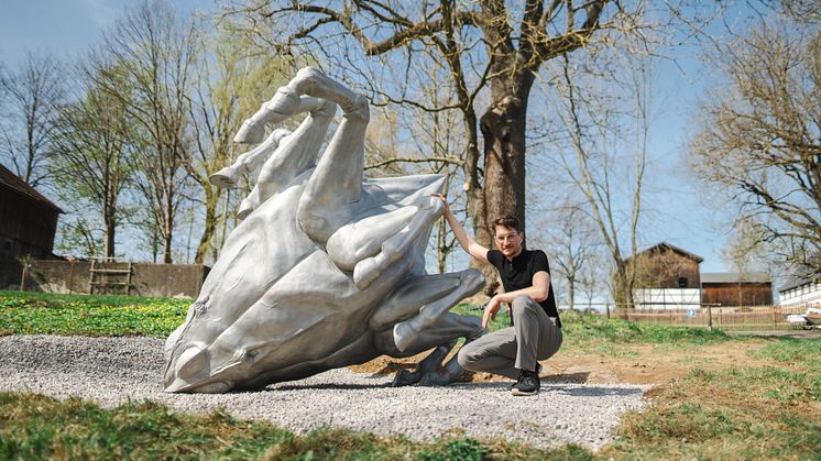 Gregor Gaida Polygonales Pferd II 2011-13PurplePath_Oederan060424-004_FotoErnestoUhlmann.jpg