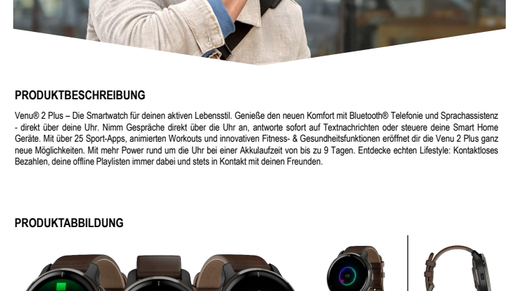 Garmin Datenblatt Venu 2 Plus UH